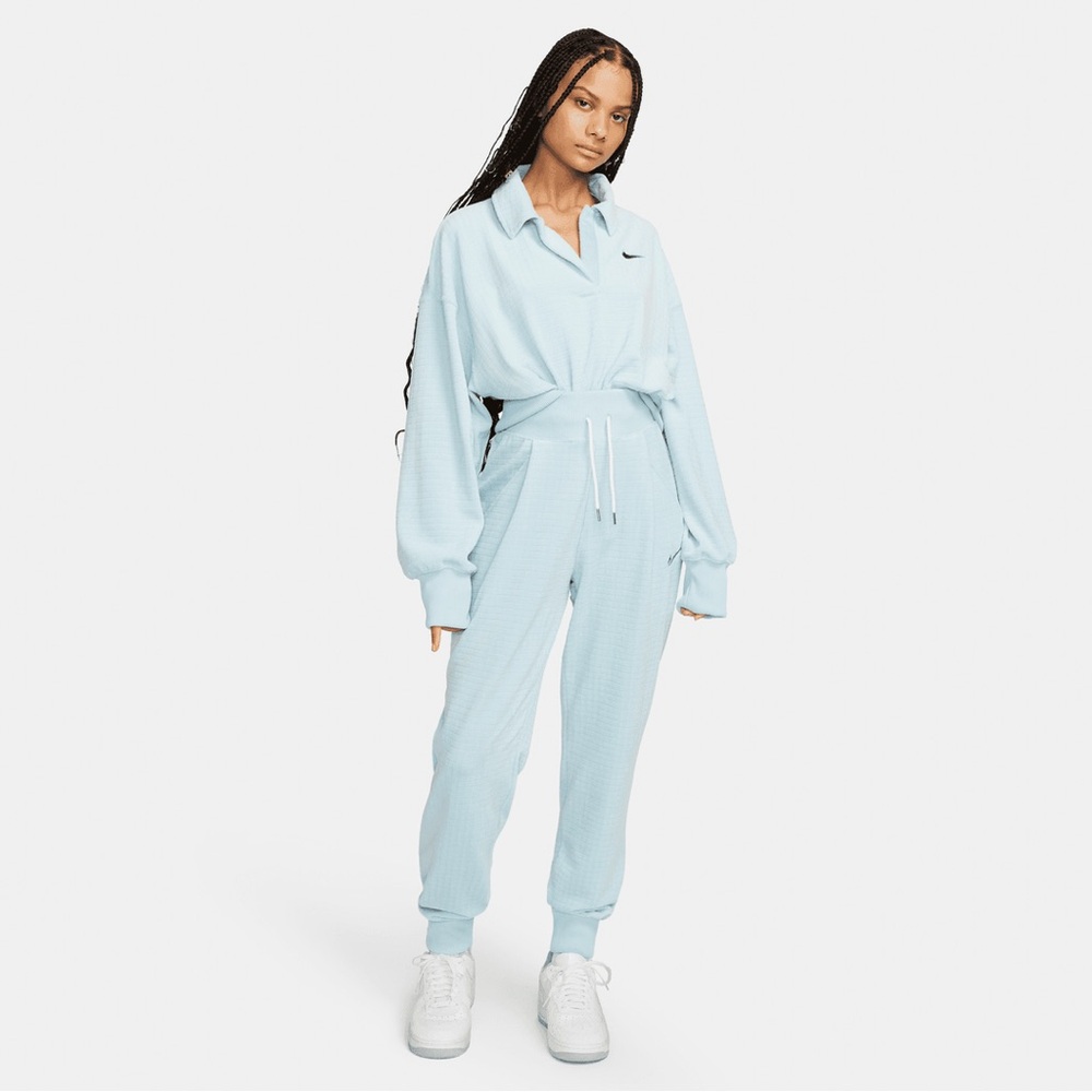 WOMEN'S NIKE SPORTSWEAR HIGH-WAISTED VELOUR JOGGER NWT XL - Picture 3 of 5